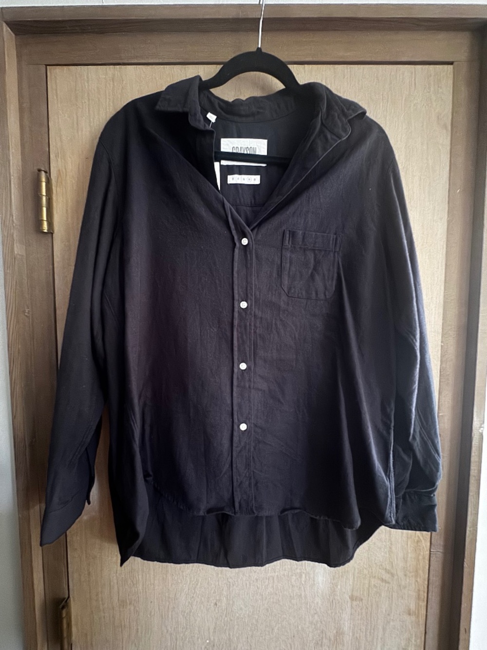 Grayson Women's Hero Button Down Shirt Sz 04 (Large)